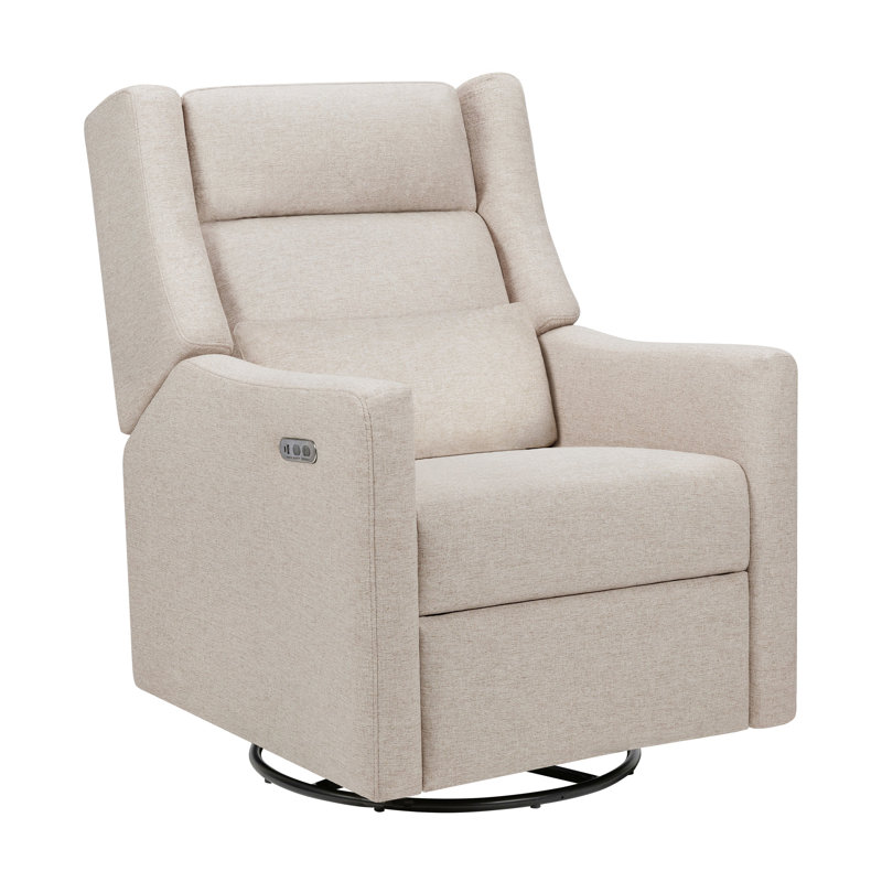 Kiwi Plus Power Glider Recliner w/ Power Headrest, Beach Eco