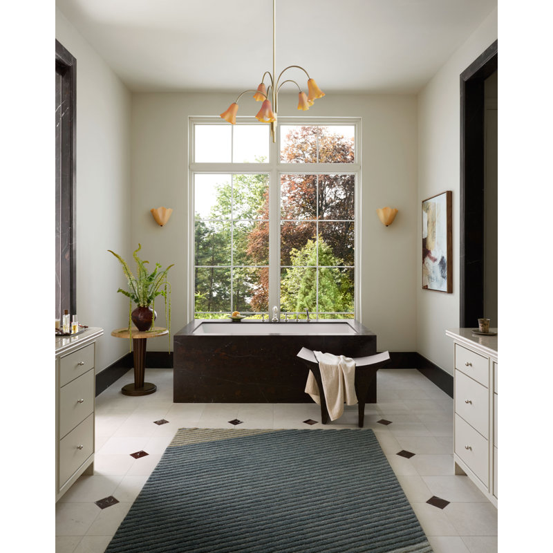Tapis en laine / multicolore Brigette Romanek Madi, Rectangle 2 pi 3 po x 3 pi 9 po