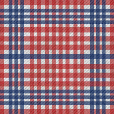 Tapis bleu / rouge Williamston