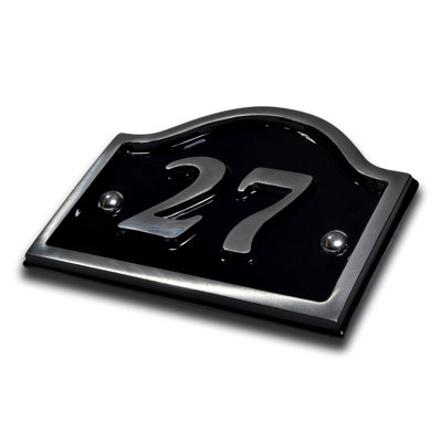 Jaclynn 11.5cm H Reflective Metal House Number