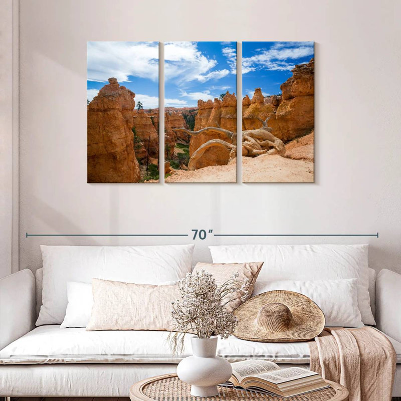 Alvord Bryce Canyon, H 28 po x l 45 po