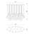 16-LIGHT 44IN INTEGRATED LED MULTI DROP CHANDELIER