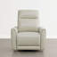 Fauteuil inclinable électrique pivotant en cuir véritable avec poche et port USB-675632079