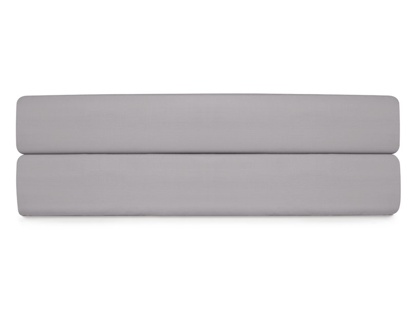 Triomphe 100% Cotton Fitted Sheet, Queen Fitted Sheet, Platine