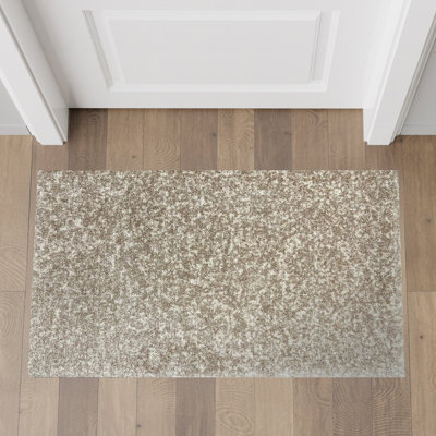 Petit tapis de sol lavable en grès