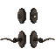Nostalgic Warehouse Cottage Entry Set with Swan Lever-1773436516-1761268369-1761268375