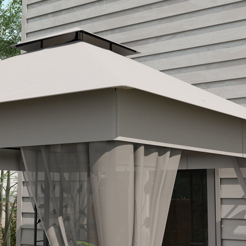 3m x 3m Steel Patio Gazebo