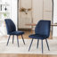 Chaises de salle à manger rembourrées Monno Chenille-486815299-486815303-486815298
