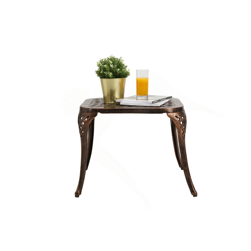 Table d'extérieur noire