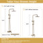 Système de douche complet avec valve brute-70771393