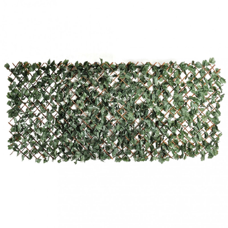 200cm Faux Maple Hedge, 200cm H x 100cm W x 4cm D