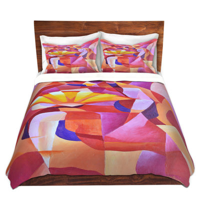 Polyester Abstract Duvet Cover