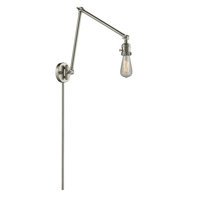 Lampe murale avec bras pivotant double 1 lumière Allaryce