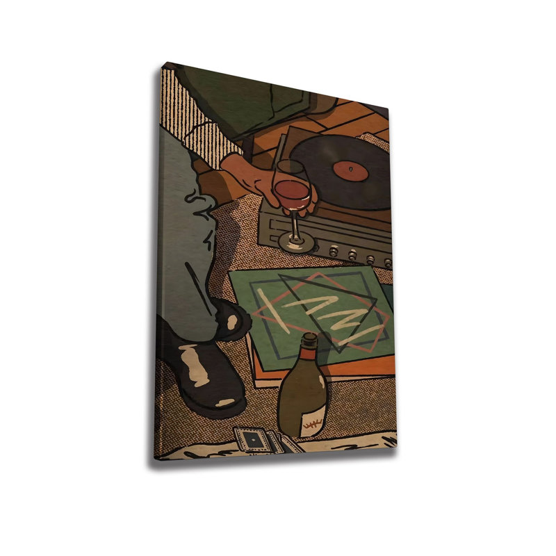 Peinture décorative sur toile