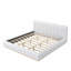 Structure de lit plateforme tapissier à profil bas-128986505
