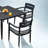 Savone 4 - Person Patio Dining Set with Square Table , Sunbrella® Cushions Included