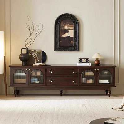 American-style simple and retro TV cabinet