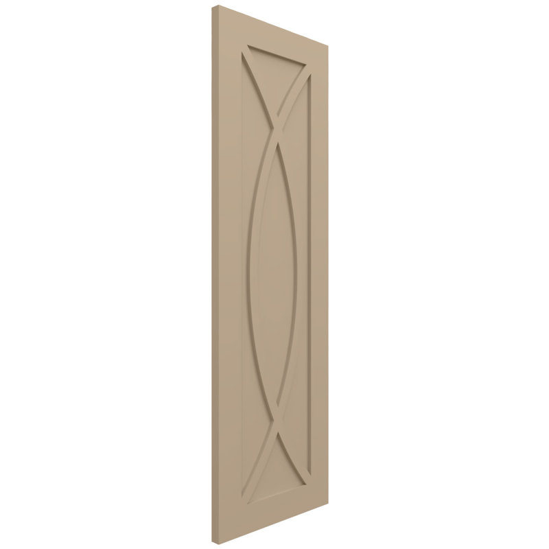 Volets de style moderne EnduraCore Composite Rosa, L 12 po, Avec une couche d'apprêt, H 70 po