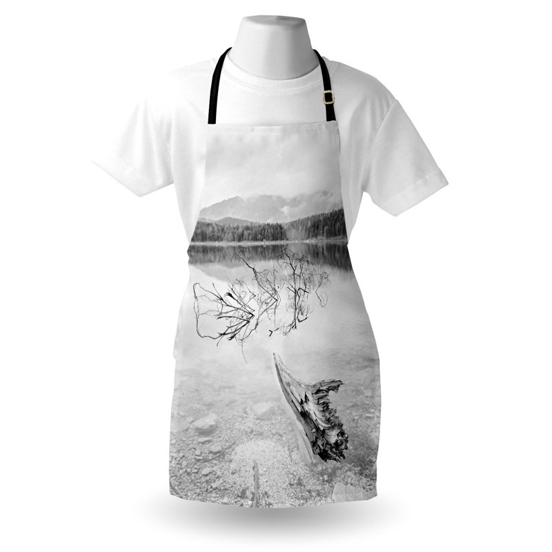 No Pattern Bib Apron