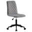 Throckmorton Velvet Office Chair-475577918