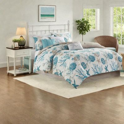 Ensembles de literie Coastal Comfort, satin de coton très grand californien pour maison moderne