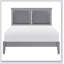 Mobilier de chambre à coucher classique et classique avec tête de lit tapissier et similicuir-1312245251-1312245258