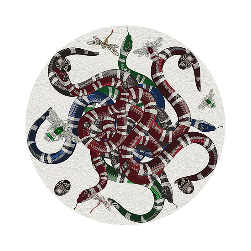 Napperon Ouroboros, Blanc