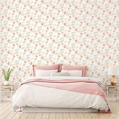 Rouleau de papier peint 33 pi x 20,5 po palm Dahlin