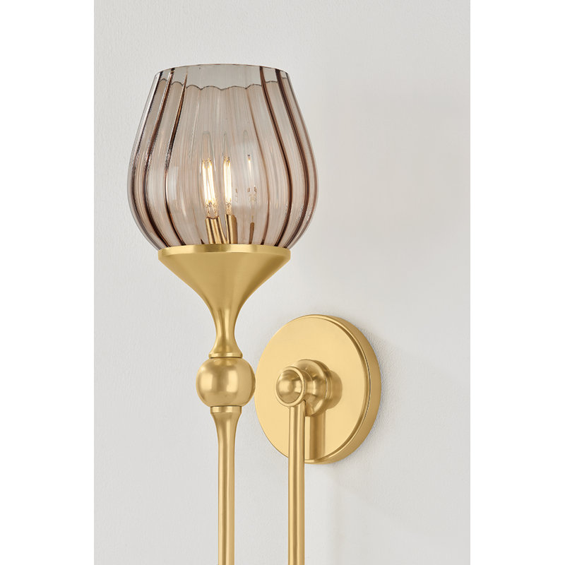 Chatton Wall Sconce in Aged Brass