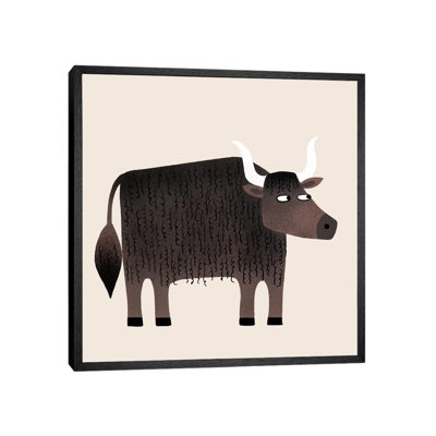 Yak by Nic Squirrell - Print on Canvas