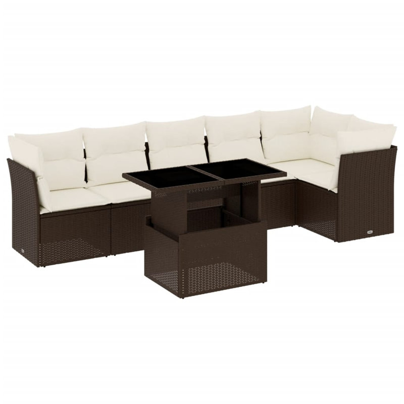 Ensemble de canapé de jardin Vidaxl