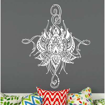 Décalcomanie murale fleur lotus Buller