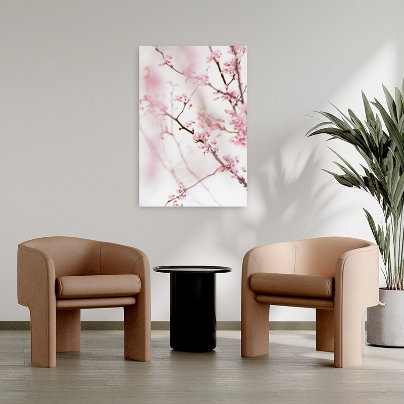 Pink Spring Blossoms by Crystal Lynn Collins - Wrapped Canvas Print, 91.44 cm H x 60.96 cm W