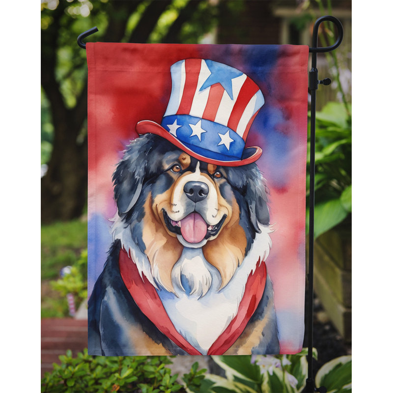 Drapeau patriotique du jardin américain, Dogue du Tibet