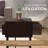 End Table With Charging Station - C Shaped Living Room Side Table With Drawer & Manual - Durable Bedside Table For Tidy Space