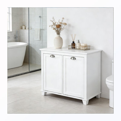 Tilt out Laundry Hamper Cabinet