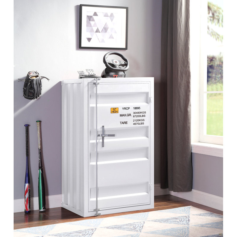 Coffre de rangement, Blanc