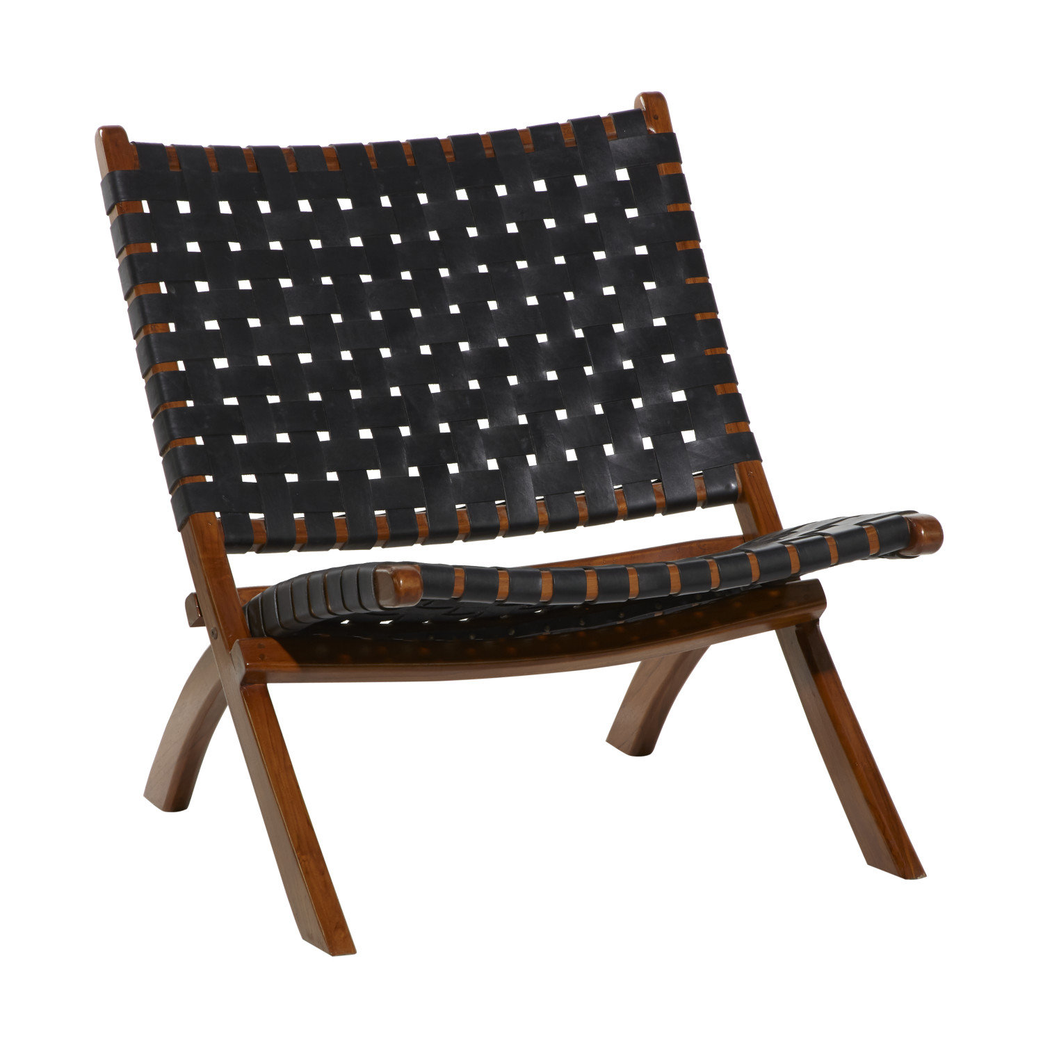 Lehigh Deck Chair, Black