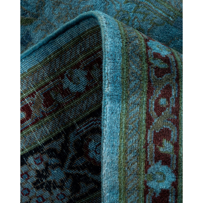 Zafirah One-of-a-Kind 2' 6" X 18' 1" Hand Knotted Area Rug