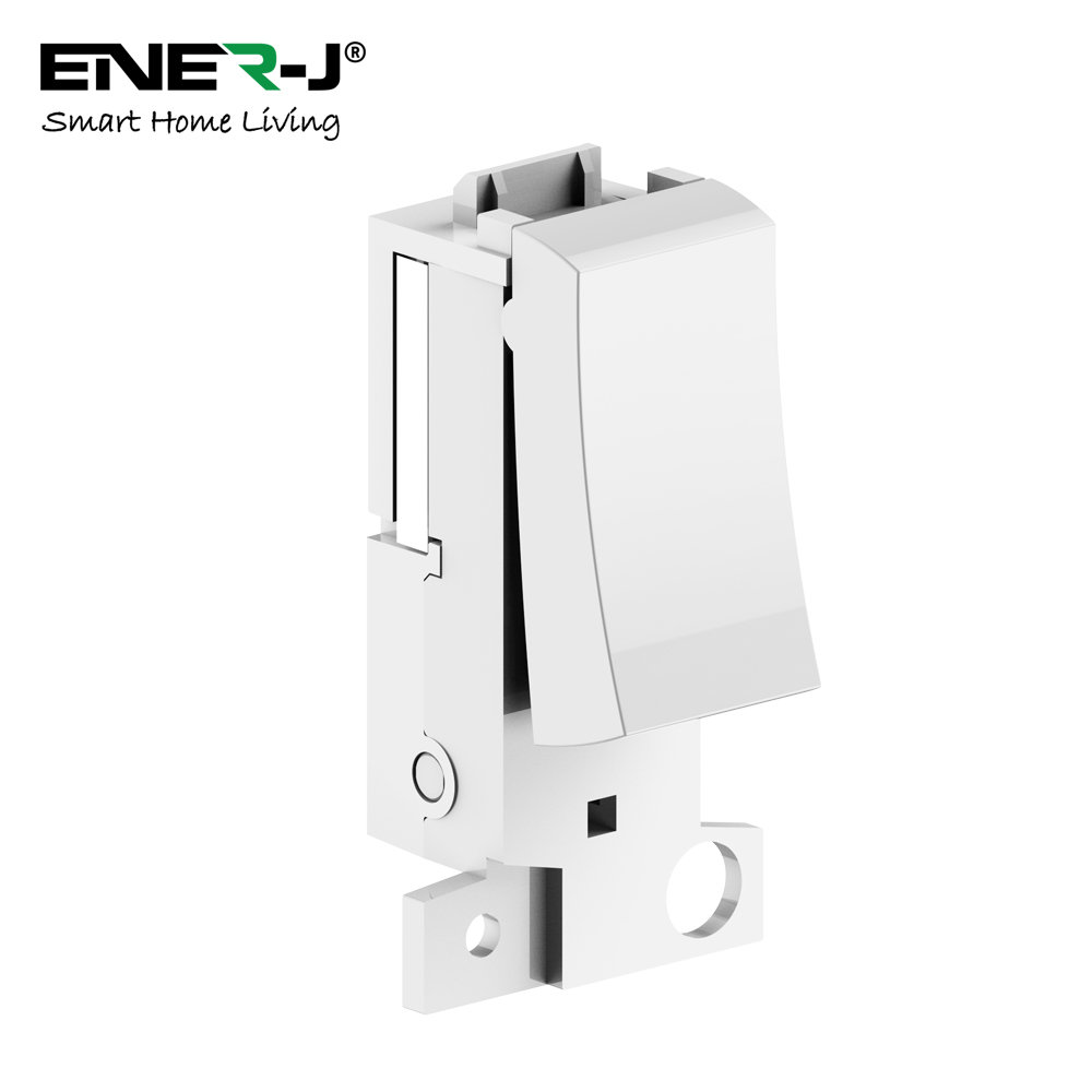 ENER-J PRO 1 Gang White Wireless Kinetic Grid Switch - No Wiring - Battery Free - Image 4