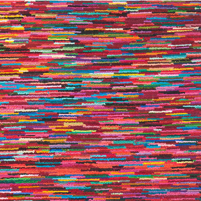 Nantucket Bliss Hand-Tufted Cotton Multicolor Square Rug