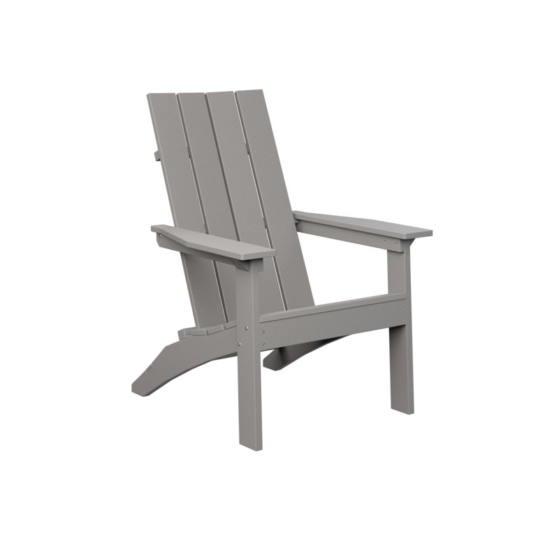 Berlin Gardens Mayhew Adirondack Chair, Light Gray