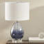 Lampe de table en verre Ombre