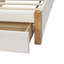 Très grand lit plateforme en bois massif avec tiroirs de rangement Lunara Vault Upholstery-350036654