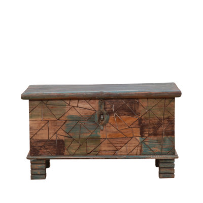 Dingus 1 Piece Solid Wood Accent Trunk