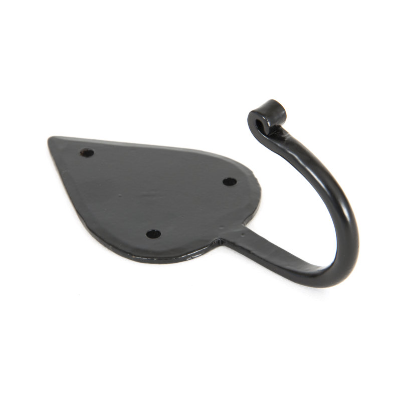 Gothic Metal Wall Wall Hook, Black