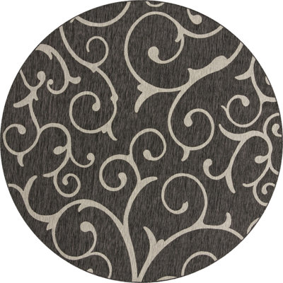 Outdoor Kona Area Rug Slate Color