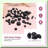 830pcs Plastic Round Flatback Buttons 3mm-16mm