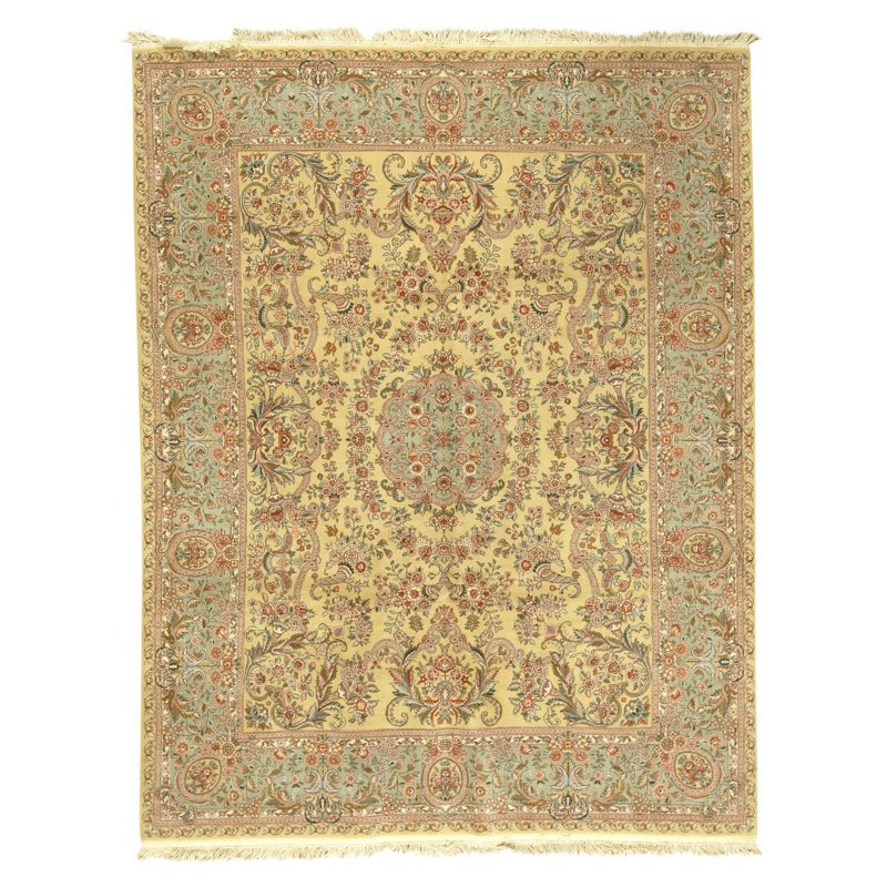 Hand Knotted Wool Oriental Indoor Rug