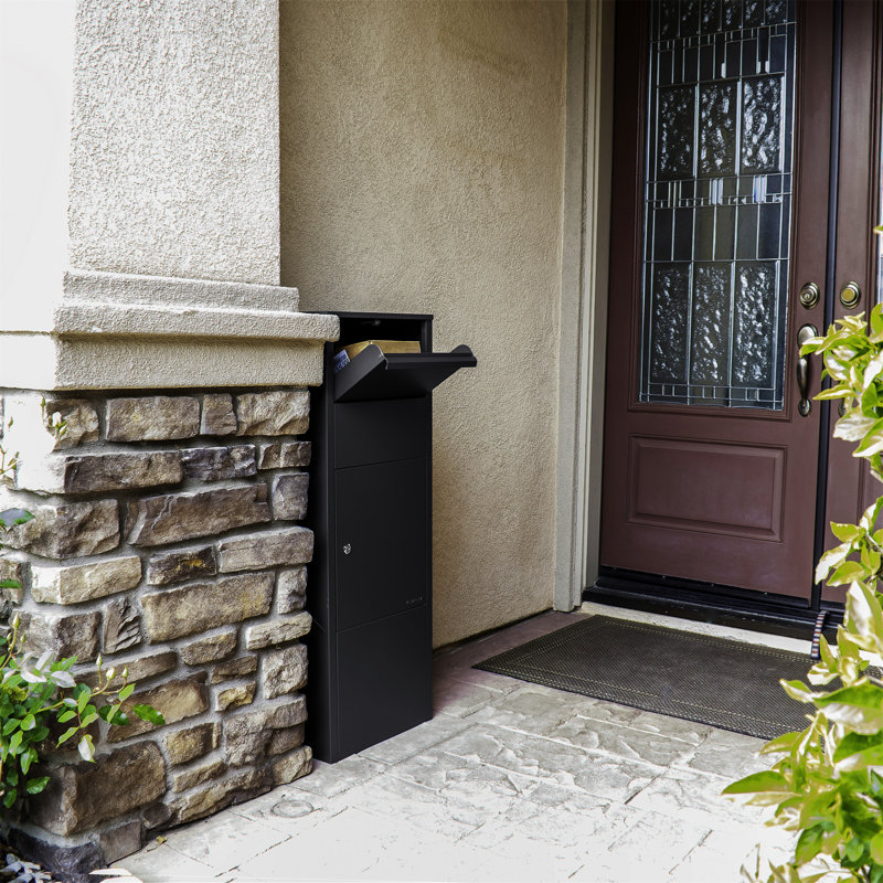 Large Single Compartment Locking Parcel Drop Box